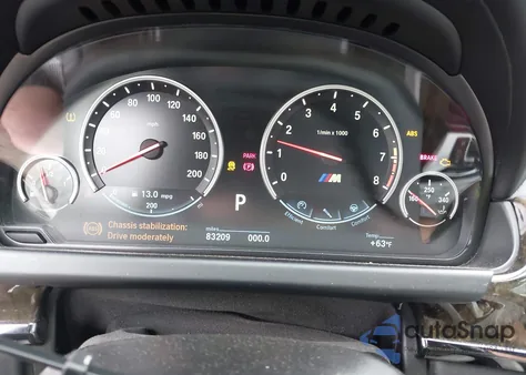 2016 BMW M6 из США, поврежденный, VIN WBS6E9C57GG437186